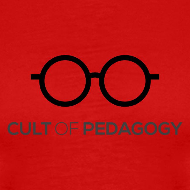 Cult of Pedagogy (black text)