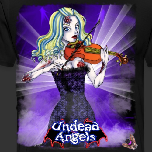 Undead Angels: Zombie Violinist Ariel Classic - Men's Premium T-Shirt