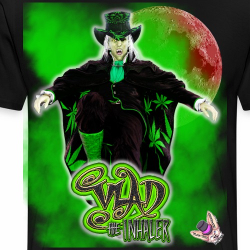 Vlad The Inhaler Green Smoke Clouds - Men's Premium T-Shirt
