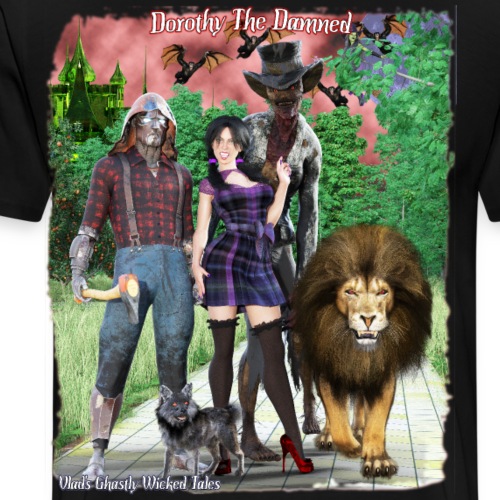 Ghastly Wicked Tales Vampire Dorothy The Damned - Men's Premium T-Shirt