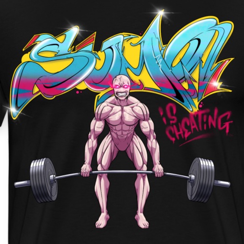 Sumo is Cheating by Pheasyque - Men's Premium T-Shirt