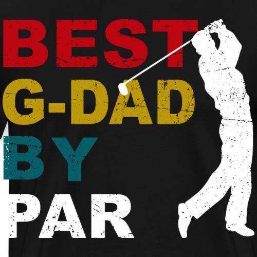 Best Granddad By Par - Men's Premium T-Shirt