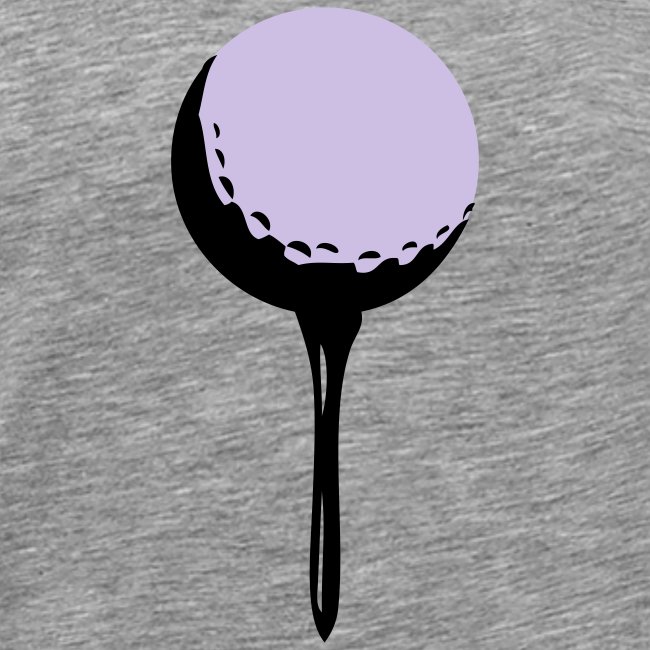 golf ball and tee