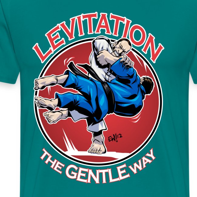 Judo Shirt - Levitation for dark shirt
