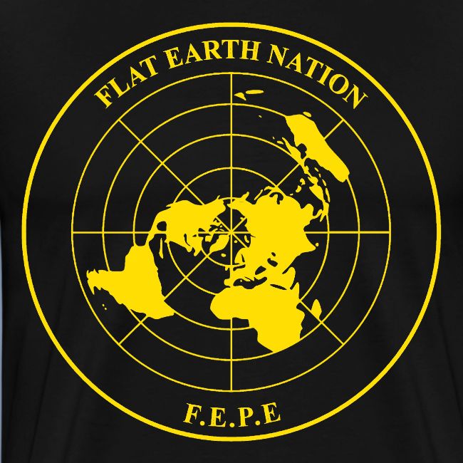 Flat Earth Gift Factory The Flat Earth Nation Emblem Allegedly