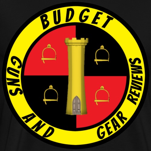 Budget Guns and Gear circle logo - Men's Premium T-Shirt