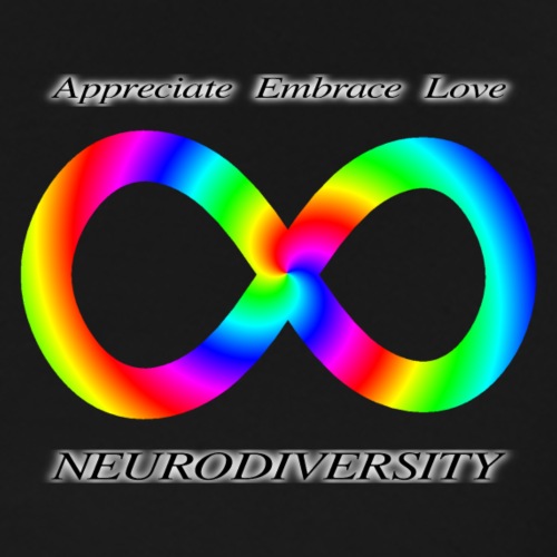 Embrace Neurodiversity with Swirl Rainbow - Men's Premium T-Shirt