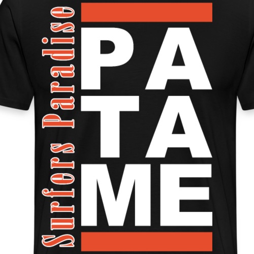 Patame Surfers Paradise White - Men's Premium T-Shirt