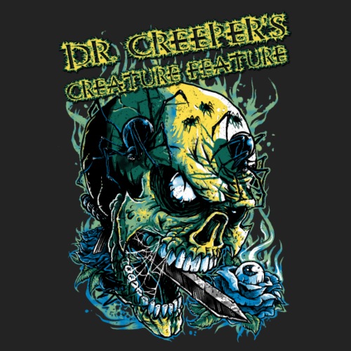 Dr. Creeper's Creature Feature #666 - Men's Premium T-Shirt