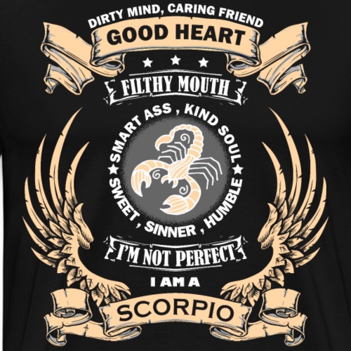Zodiac Sign - Scorpio - Men's Premium T-Shirt