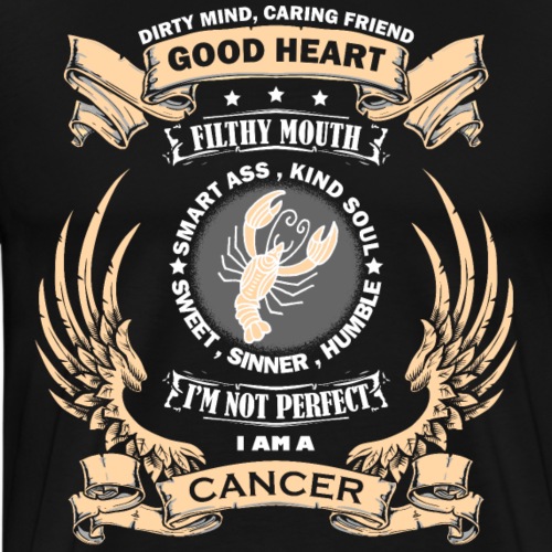 Zodiac Sign - Cancer - Men's Premium T-Shirt