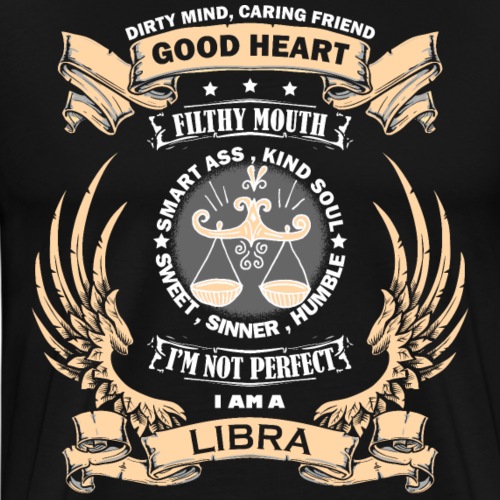 Zodiac Sign - Libra - Men's Premium T-Shirt