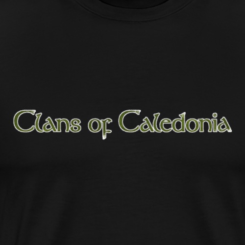 Clans of Caledonia, Logo only - Men's Premium T-Shirt