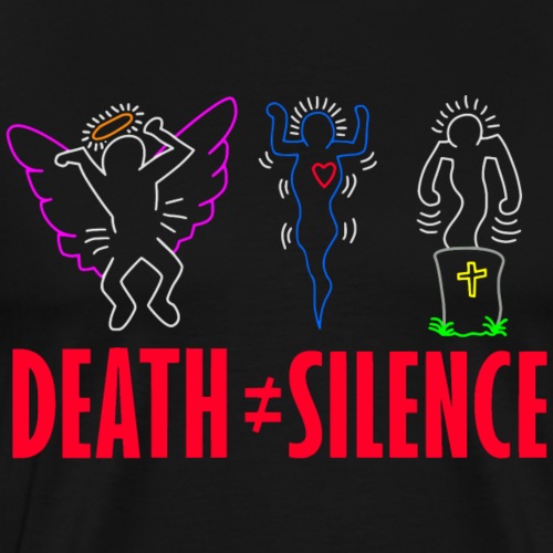 Death Does Not Equal Silence - Men's Premium T-Shirt