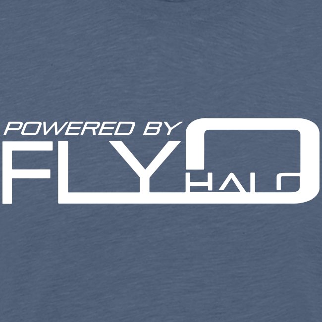 Powered By Fly Halo Blue
