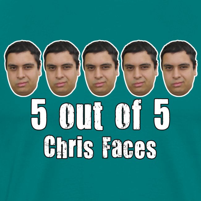 chris faces tshirt full color2
