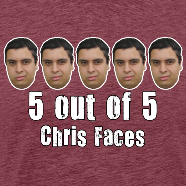 chris faces tshirt full color2