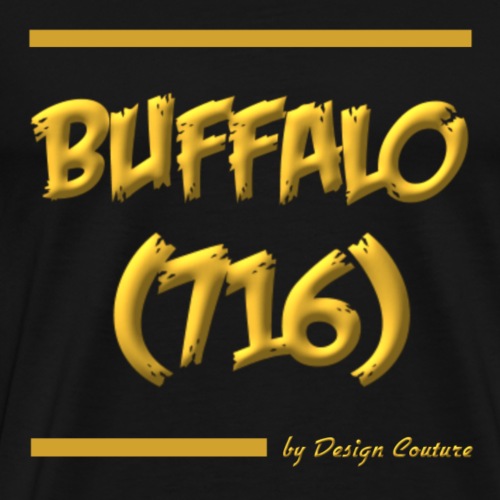 BUFFALO 716 GOLD - Men's Premium T-Shirt