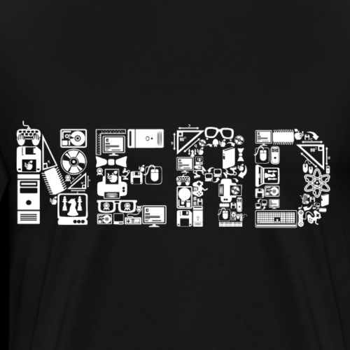 Nerd is the Word - Men's Premium T-Shirt