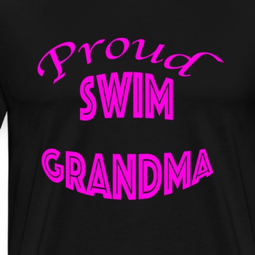 swim grandma - Men's Premium T-Shirt