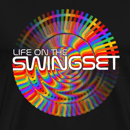 Spiral on the Swingset - Men's Premium T-Shirt