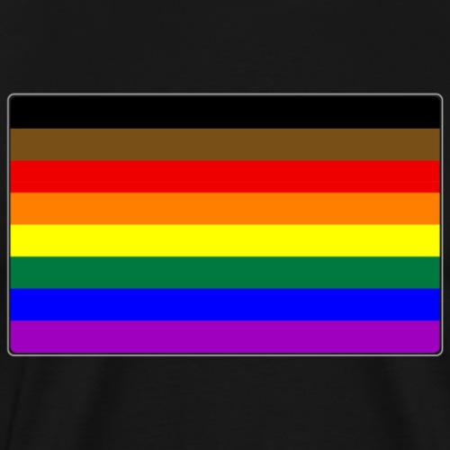 Philly LGBTQ Gay Pride Flag - Men's Premium T-Shirt