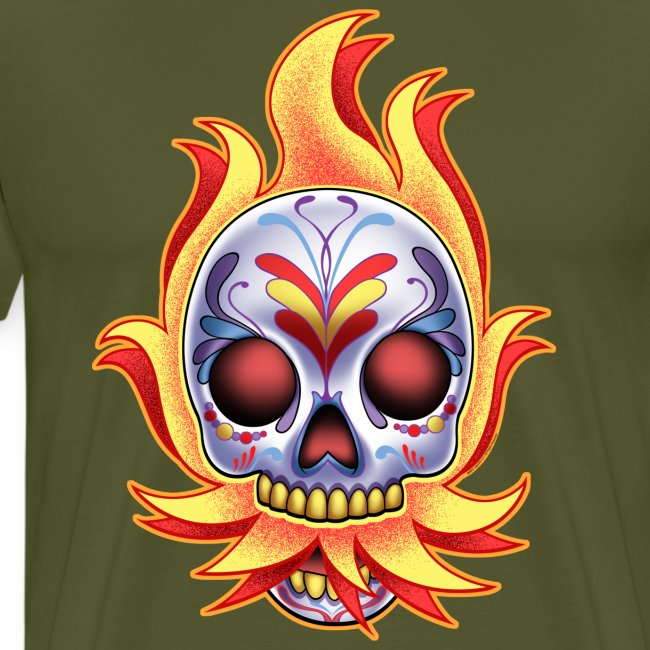 DoD Flame Skull by RollinLow