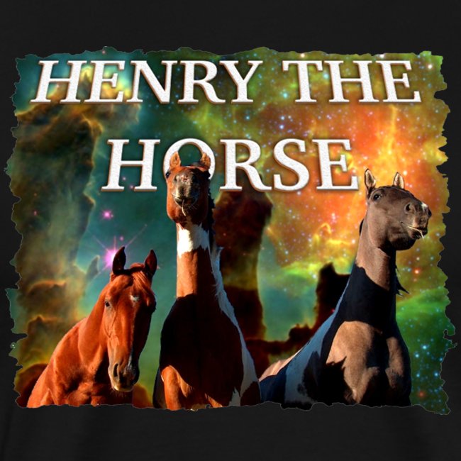 Henry the Horse - 3 Horse Night T-Shirt