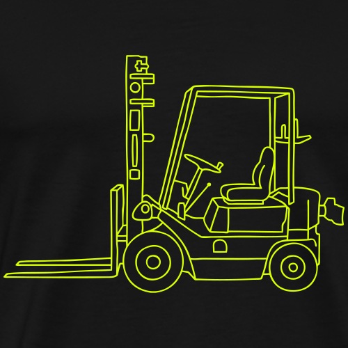 Fork-lift truck / stacker truck - Men's Premium T-Shirt