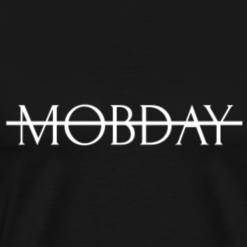Mobday Cross Out Logo - Men's Premium T-Shirt
