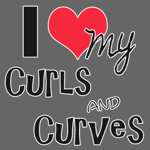 Curls and Curves - Men's Premium T-Shirt