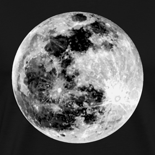 The Moon - Men's Premium T-Shirt