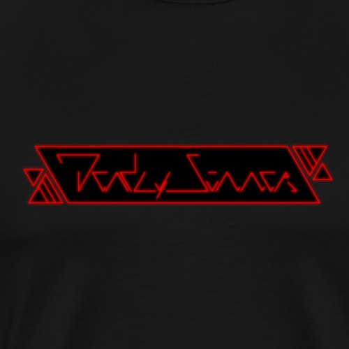Deadly sinners techno red black - Men's Premium T-Shirt