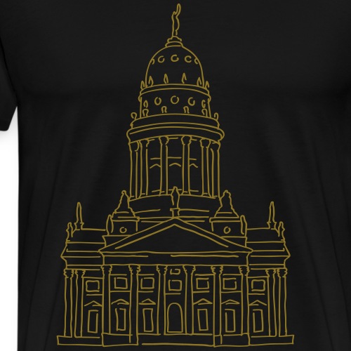 French Cathedral Berlin - Men's Premium T-Shirt