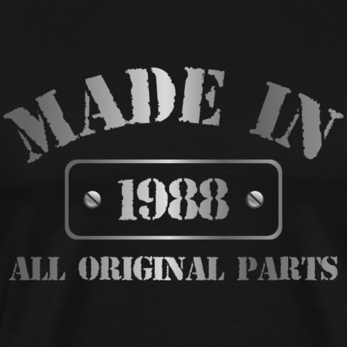 Made in 1988 - Men's Premium T-Shirt