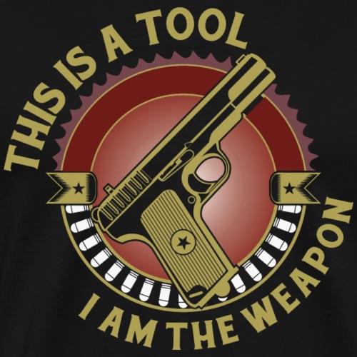 I am the Weapon - Men's Premium T-Shirt