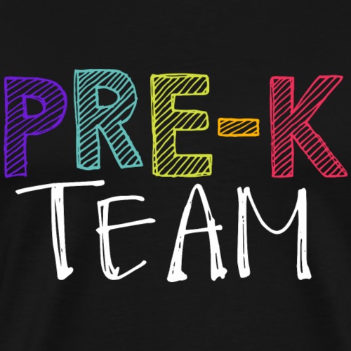 Pre-K Team Grade Level Team Teacher T-Shirts - Men's Premium T-Shirt