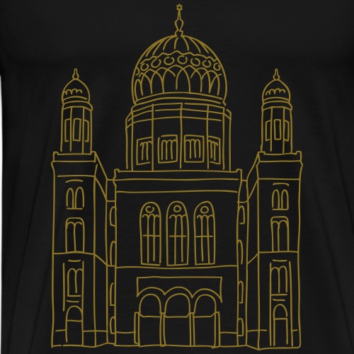 New Synagogue Berlin - Men's Premium T-Shirt