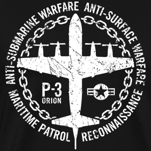 P-3 Orion Naval Maritime Patrol Aircraft - Men's Premium T-Shirt