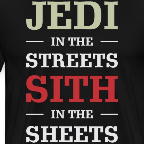 Jedi In The Streets - Men's Premium T-Shirt