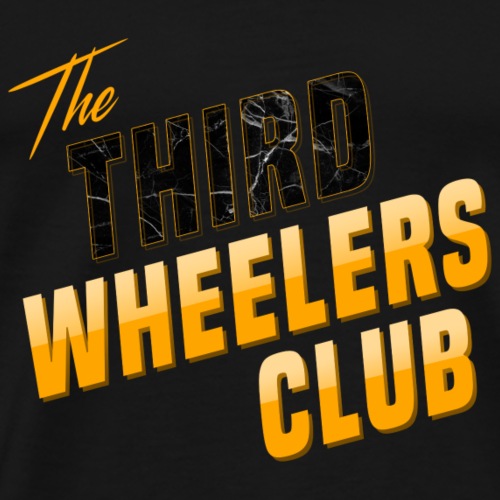 the Third Wheelers Club Yellow - Men's Premium T-Shirt