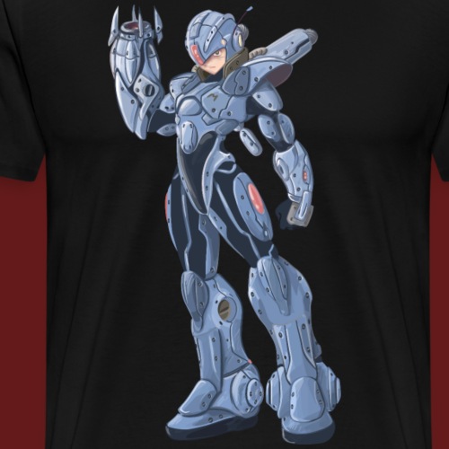 megaman X Armor png - Men's Premium T-Shirt
