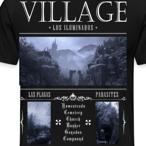 Los Iluminados Village 2 - Men's Premium T-Shirt