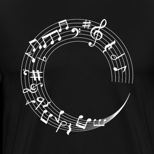 Circle of Music - Men's Premium T-Shirt