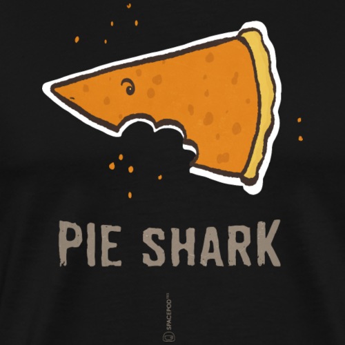 Thanksgiving Pumpkin Pie Shark 🥧🦈 - Men's Premium T-Shirt