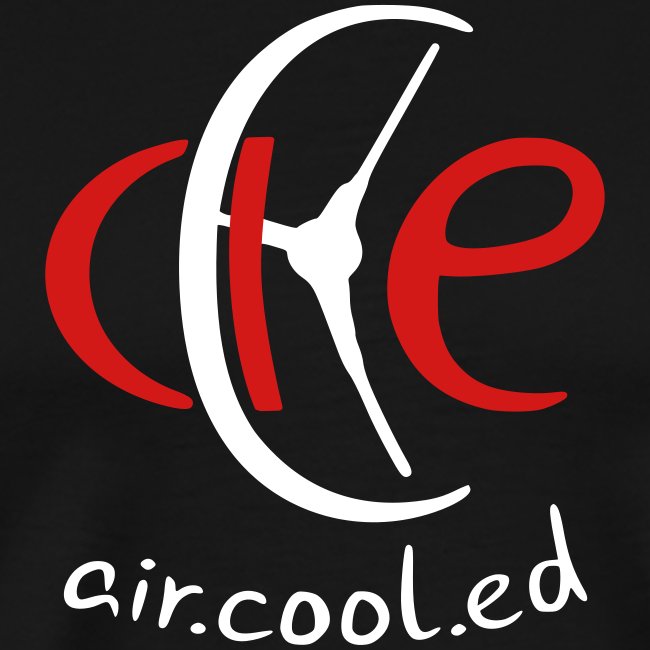 Black air.cool.ed Logo shirt