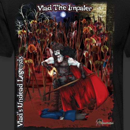 Vlad The Impaler Full BG - Men's Premium T-Shirt