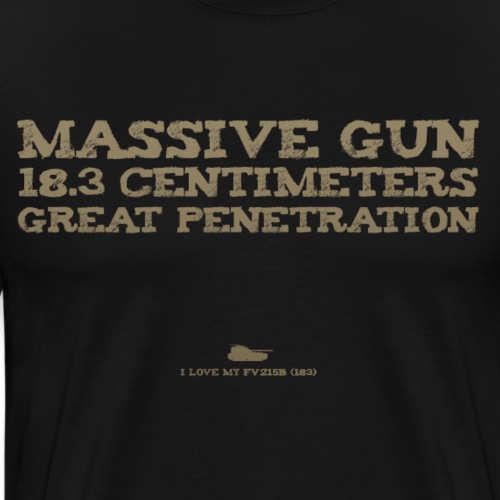 Massive Gun - Men's Premium T-Shirt