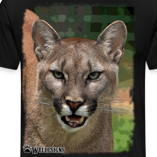 Cougar Stare - Men's Premium T-Shirt