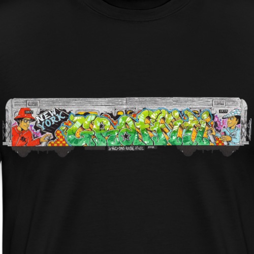 NicOne - NY Graff Design - Men's Premium T-Shirt